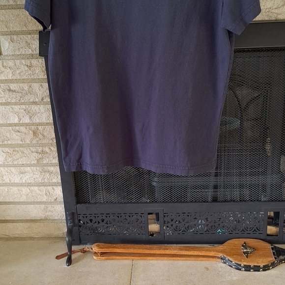 Psycho Bunny Men's Size 3 (XS) Black Short Sleeve V-neck Shirt Embroidered Logo - Picture 5 of 7